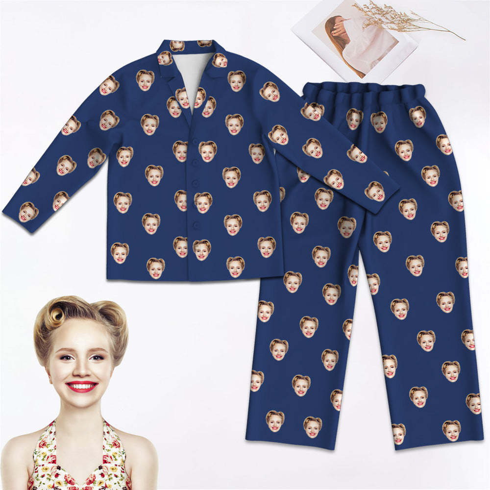 Muttertagsgeschenk Jubiläumsgeschenk Personalisierte Foto-Pyjamas Geschenke für Paare Foto Geschenkidee