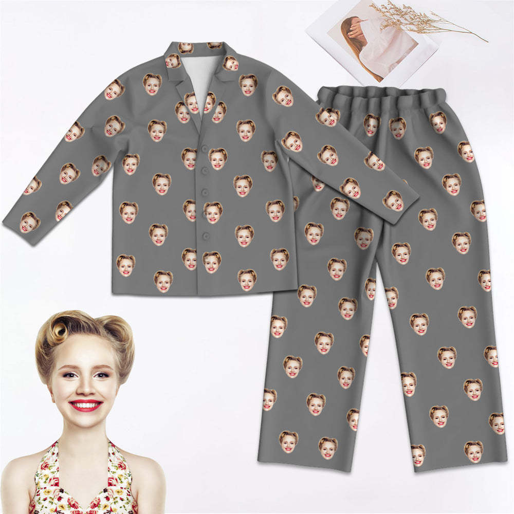 Muttertagsgeschenk Jubiläumsgeschenk Personalisierte Foto-Pyjamas Geschenke für Paare Foto Geschenkidee