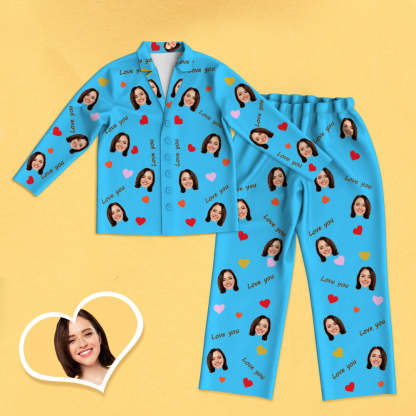 Personalisierter Schlafanzug mit Foto Individuelle Nachtwäsche Jahrestagsgeschenk