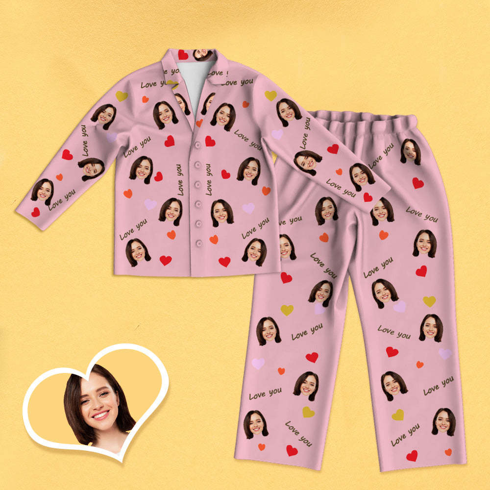 Personalisierter Schlafanzug mit Foto Individuelle Nachtwäsche Jahrestagsgeschenk