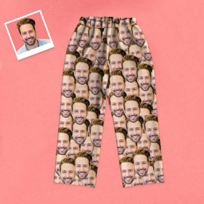 Personalisierte Schlafanzüge mit Gesicht Weihnachtsgeschenk