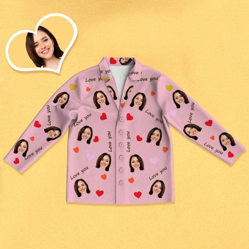 Personalisierter Schlafanzug mit Foto Individuelle Nachtwäsche Jahrestagsgeschenk