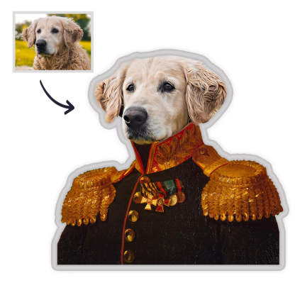 Haustier MiniMe Kissen Allgemeines Haustier Portrait Kissen Royal Queen Haustier Körperpuppen Kissen Gesichtskissen Einzigartiges Geschenk