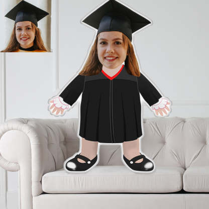 MiniMe Kissen Personalisierbares Foto Kuschelkissen mit eigenem Gesicht