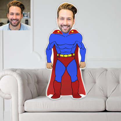 MiniMe Kissen Personalisierbares Foto Kuschelkissen mit eigenem Gesicht