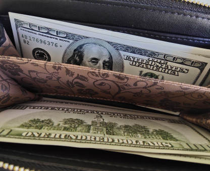 Geschenk Für Mama Personalisierte Foto-Geldbörse Für Frauen Zwei Reißverschlussfächer Leder Lange Geldbörse