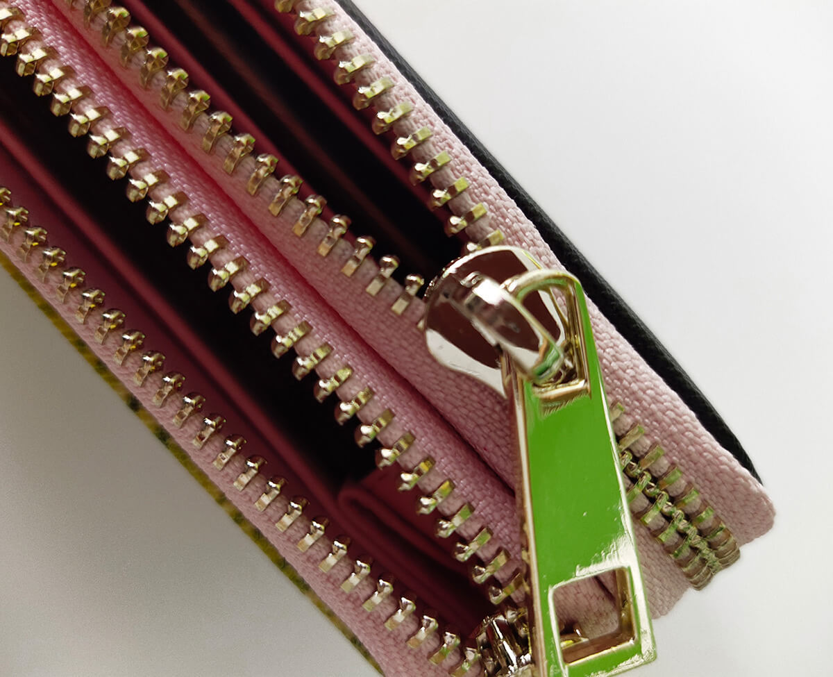 Geschenk Für Mama Personalisierte Foto-Geldbörse Für Frauen Zwei Reißverschlussfächer Leder Lange Geldbörse