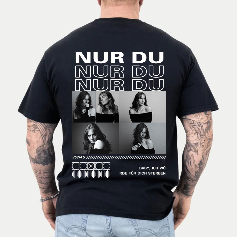 Personalisiertes Collage Foto TShirt Geschenk Für Freundin Oder Freund