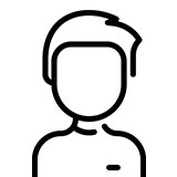 Handgefertigter Wackelkopf Lässiger Reicher Chef