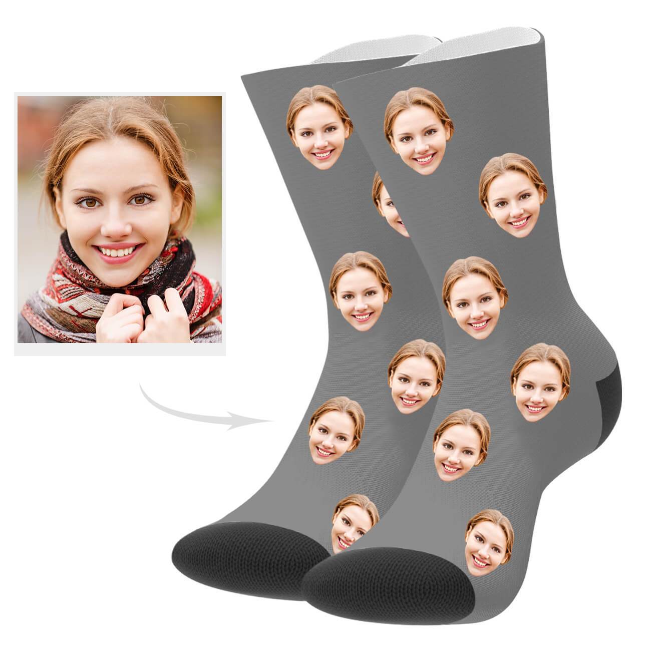 Gesichtsfoto Socken Personalisierte Gesicht Socken