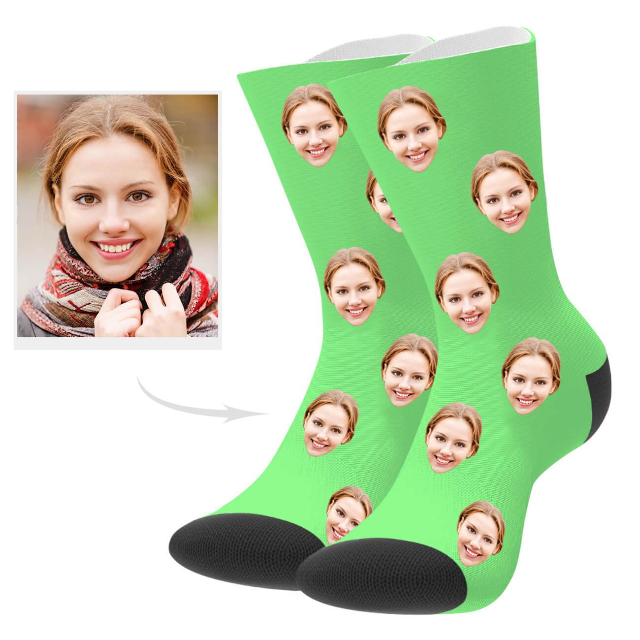 Gesichtsfoto Socken Personalisierte Gesicht Socken
