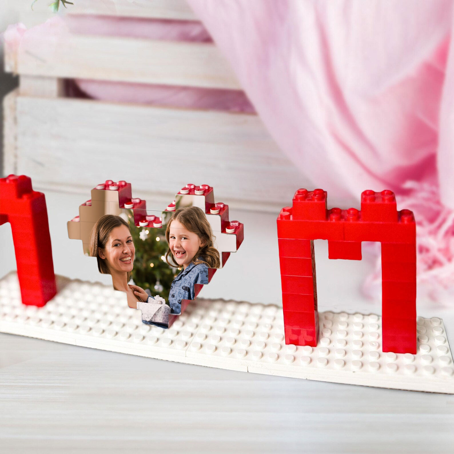 Personalisierbares Foto Baustein Puzzle Geschenke Für Mutter