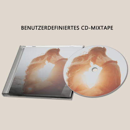 Personalisierte Foto CD Für Paare Mit Liebesliedern Und Playlist Geschenk Zum Valentinstag Oder Jahrestag