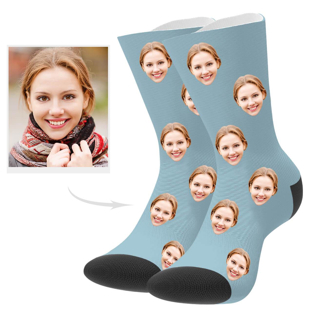 Gesichtsfoto Socken Personalisierte Gesicht Socken