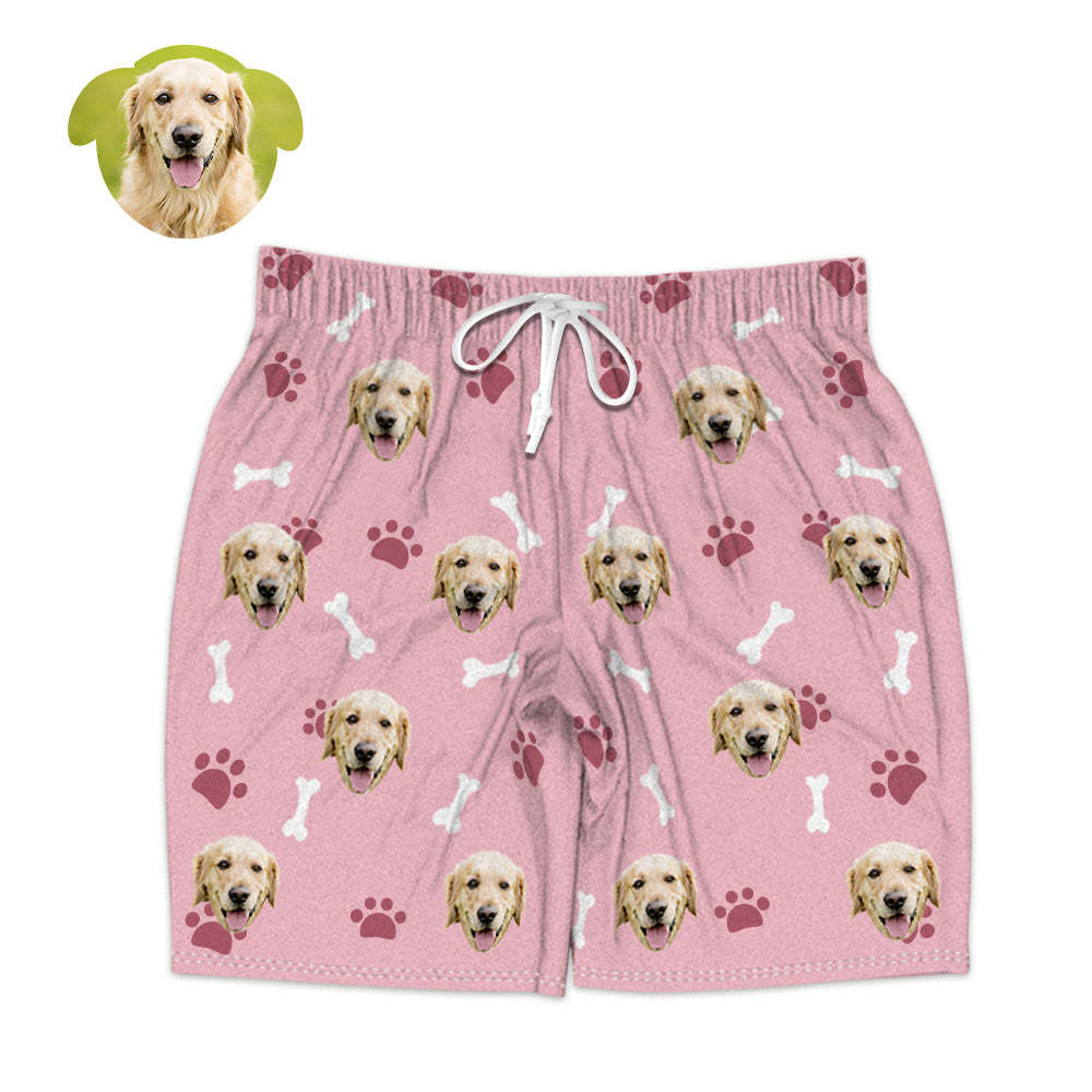 Personalisierte Hund Gesicht Kurzarm Pyjamas Custom Hund Foto Pyjamas Kurze Hund Pyjamas