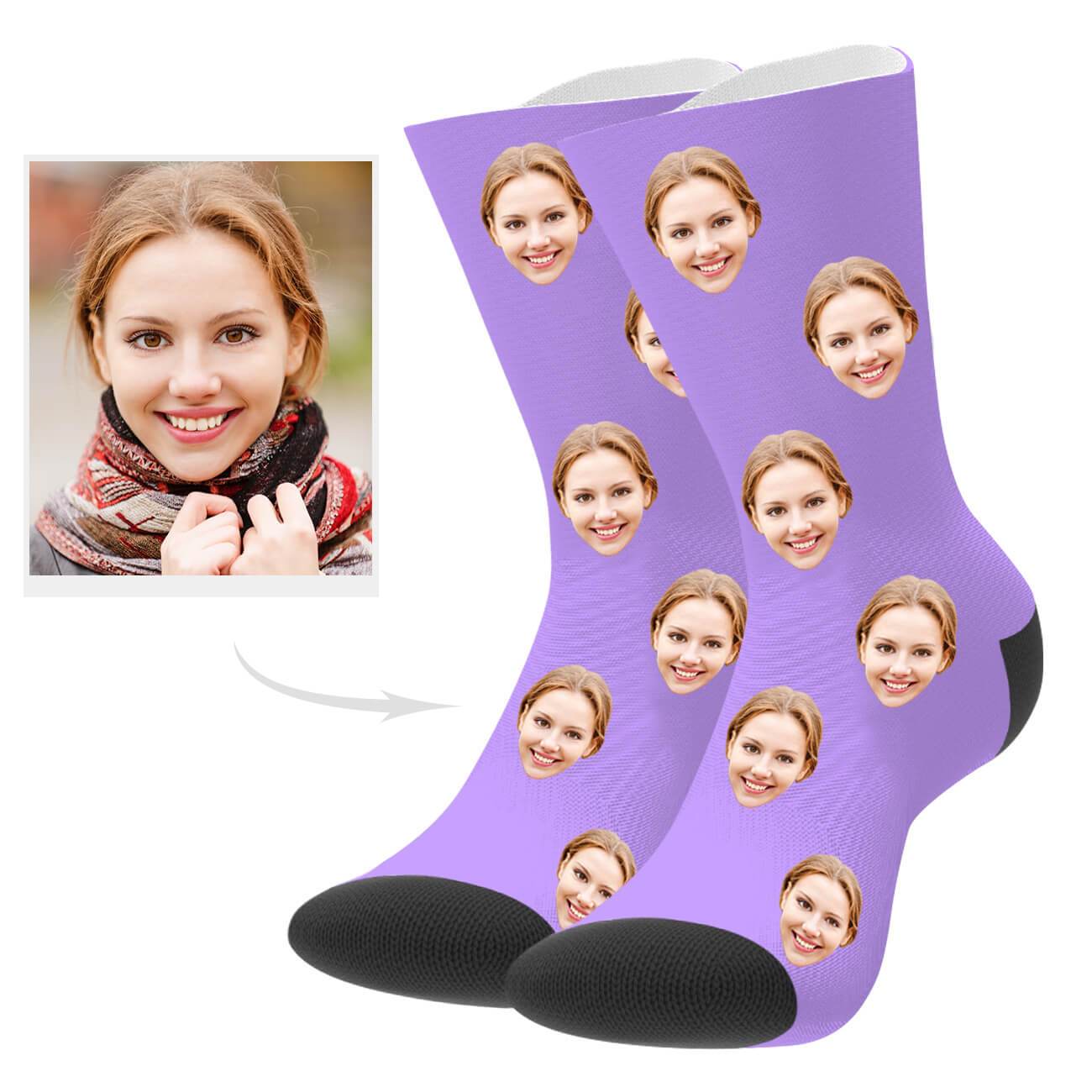 Gesichtsfoto Socken Personalisierte Gesicht Socken