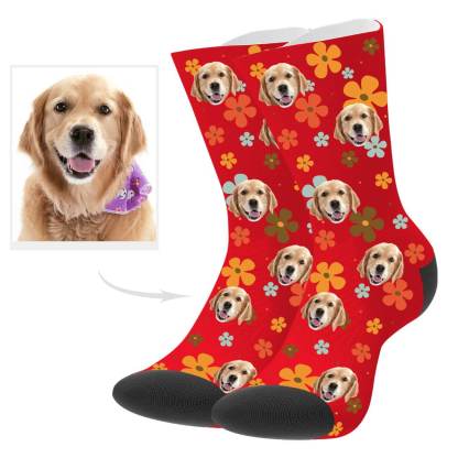 Personalisierte Hundesocken Individuelle Socken Mit Foto Deines Hundes