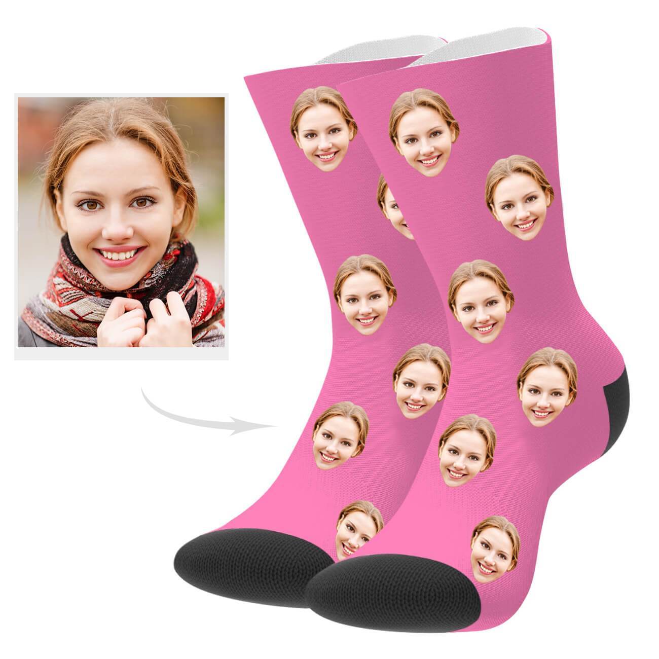 Gesichtsfoto Socken Personalisierte Gesicht Socken