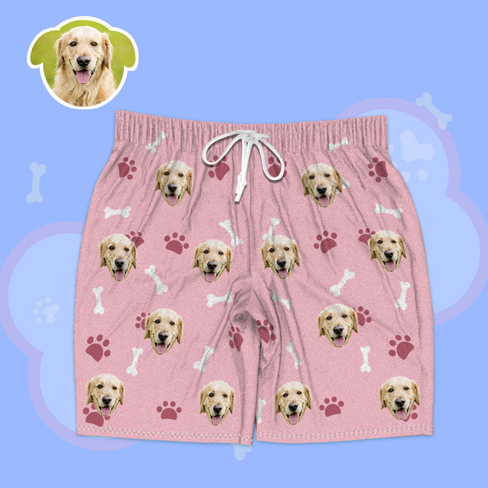 Personalisierte Hund Gesicht Kurzarm Pyjamas Custom Hund Foto Pyjamas Kurze Hund Pyjamas