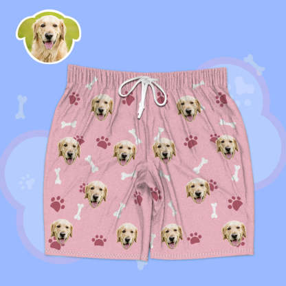 Personalisierte Hund Gesicht Kurzarm Pyjamas Custom Hund Foto Pyjamas Kurze Hund Pyjamas