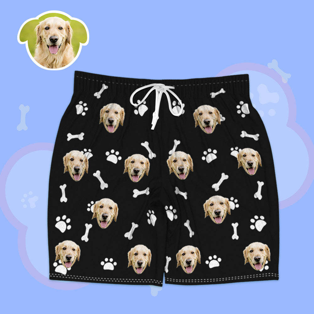 Personalisierte Hund Gesicht Kurzarm Pyjamas Custom Hund Foto Pyjamas 