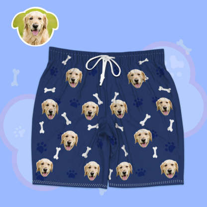 Personalisierte Hund Gesicht Kurzarm Pyjamas Custom Hund Foto Pyjamas Kurze Hund Pyjamas