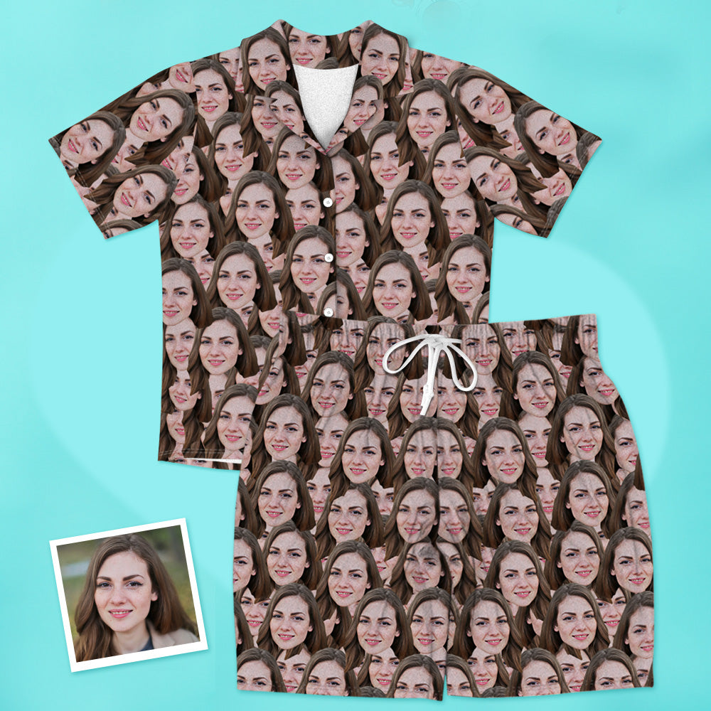 Lustige Geschenke Custom Foto Kurzarm Pyjamas Geschenke Für Freundin Geschenke Für Freund Geschenke Für Mutter