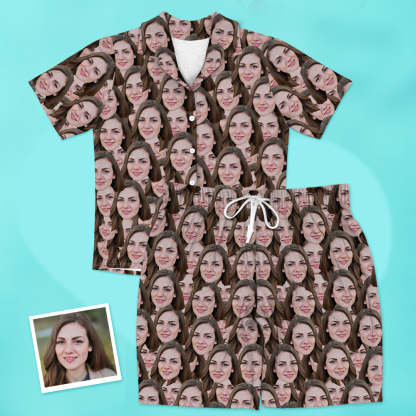Lustige Geschenke Custom Foto Kurzarm Pyjamas Geschenke Für Freundin Geschenke Für Freund Geschenke Für Mutter