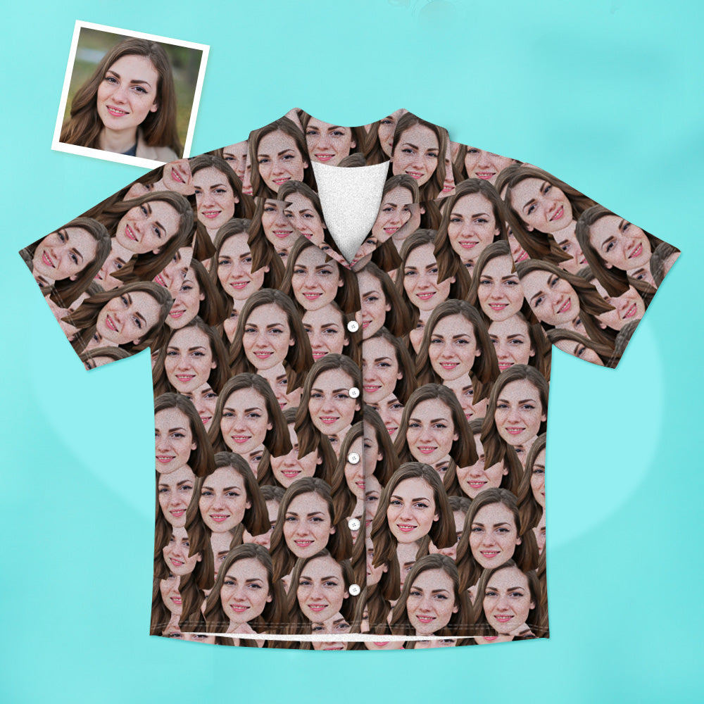 Personalisierte Foto Kurzarm Pyjamas Schlafanzug Custom Kurzarm Gesicht Pyjamas Kurze Foto Pyjamas