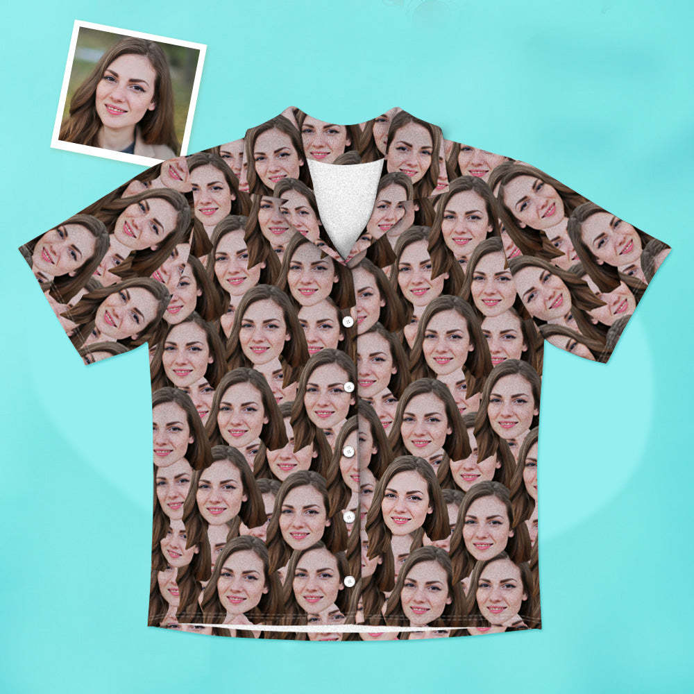 Personalisierte Foto Kurzarm Pyjamas Schlafanzug Custom Kurzarm Gesicht Pyjamas Kurze Foto Pyjamas