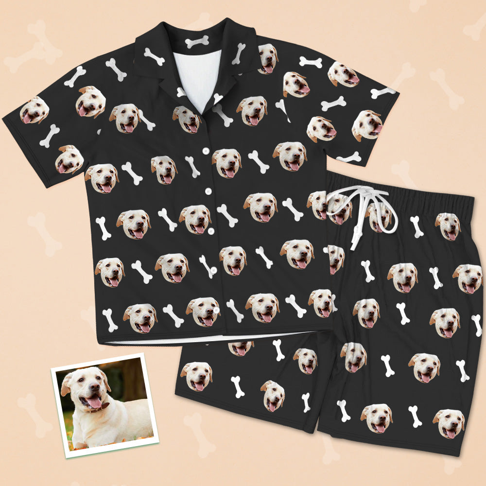Personalisierte Hund Kurzarm Pyjamas Schlafanzug Custom Hund Foto Pyjamas Kurze Hund Pyjamas
