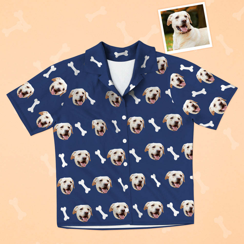 Personalisierte Hund Kurzarm Pyjamas Schlafanzug Custom Hund Foto Pyjamas Kurze Hund Pyjamas
