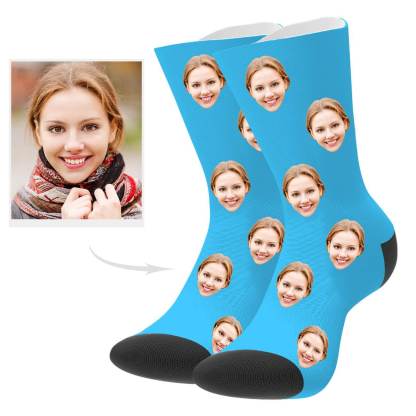 Gesichtsfoto Socken Personalisierte Gesicht Socken