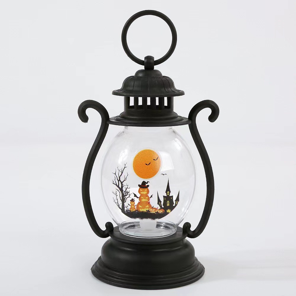 Halloween Pumpkin Lantern: Kids' Handheld Night Light for Party Ambiance & Scene Decoration
