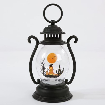 Halloween Pumpkin Lantern: Kids' Handheld Night Light for Party Ambiance & Scene Decoration