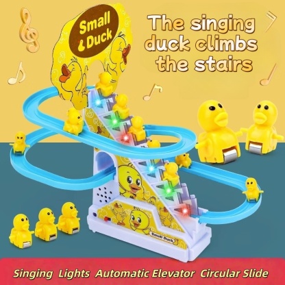 🤩Stair climbing musical toys🤩Baby head lift training