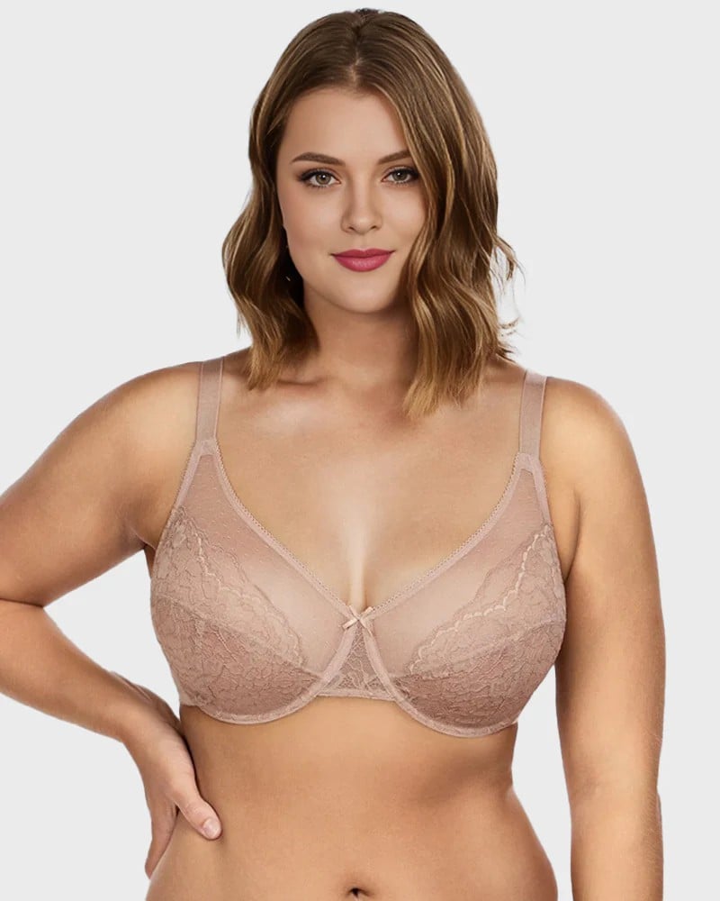 Special Offer-49% OFF 🔥Unlined Comfort Unpadded Full Coverage Underwire Minimizer Bra
