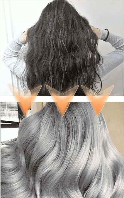 2-in-1 Natural Essence Extract Silver Hair Dye &ndash; detroitrain