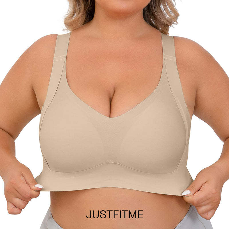 Daily Comfort Wireless Shaper Bra-Grey