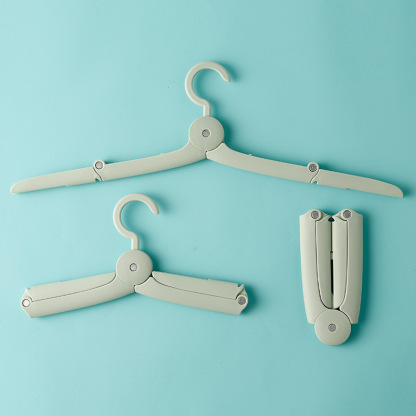 Self-designed travel folding clothes hanger