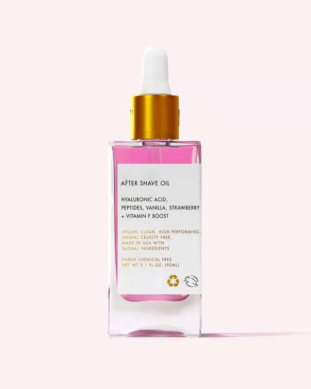 🍓 After Shave Oil - Strawberry & Vanilla Scent