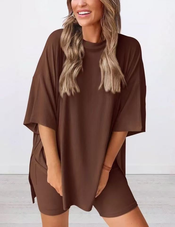 🎁Last Day 49% Off -2025 Women's Summer Casual Loose Two-Piece Casual Suit