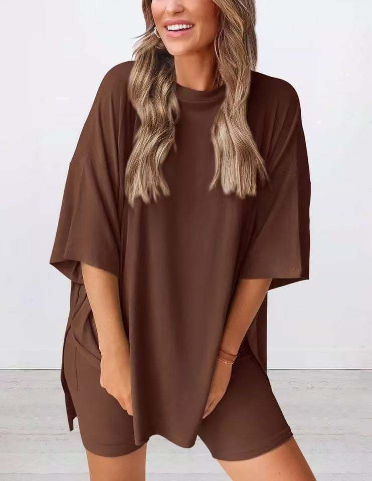 🎁Last Day 49% Off -2025 Women's Summer Casual Loose Two-Piece Casual Suit
