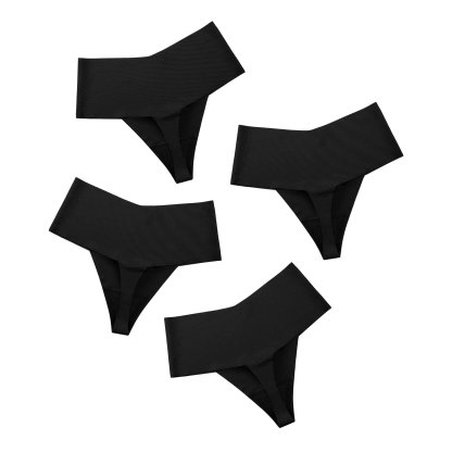 No Show Seamless High Rise Thong
