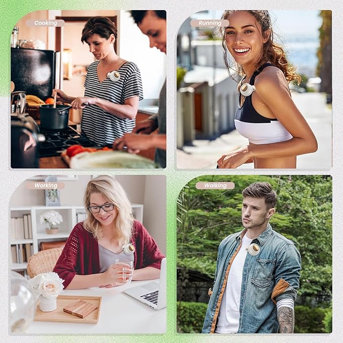 Portable Silent Mini Bladeless Electric Fan