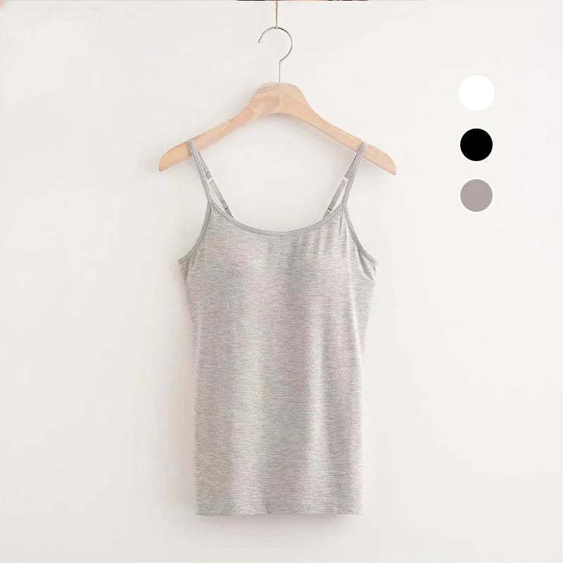 ❤️‍🔥2024 Loose-fitting Tank Top With Built-in Bra