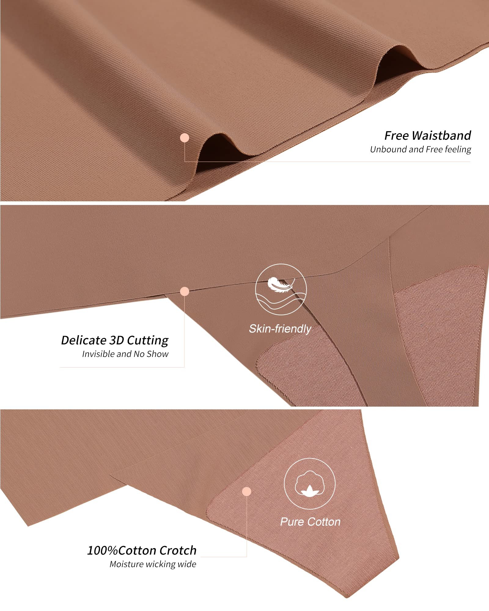 No Show Seamless High Rise Thong