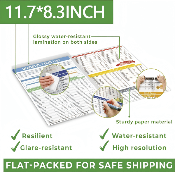 🔥LAST DAY SALE- 49% OFF🎁Diabetes Food List & Meal Planner