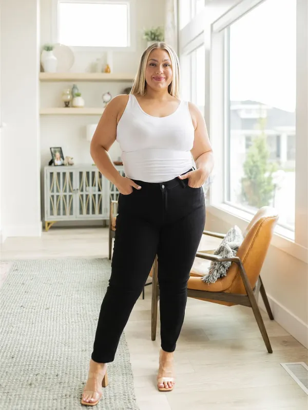 🔥 Blue Tummy Control Butt Lifting Jeans