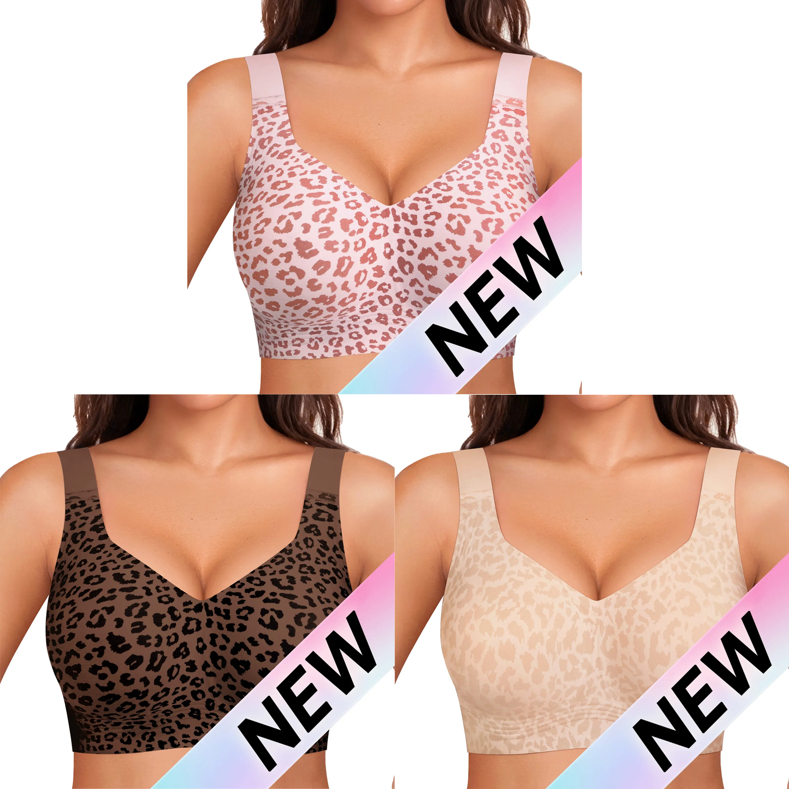 🏆LAST DAY SALE 49% OFF -Super firming bra | Women Wirefree Bras👍No more sagging breasts